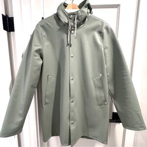 Stutterheim Stockholm Raincoat (Khaki Green/Sage)